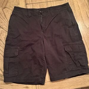 George Men's Black‎ Cargo Shorts, Size 30